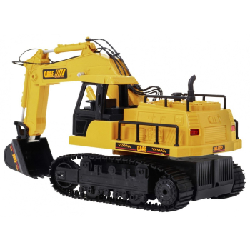 Zdalnie sterowana Koparka dla dzieci 3+ Ruchome elementy + Dźwięki + Akcesoria